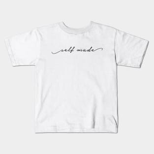 Self Made Girl Kids T-Shirt